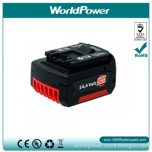 Replacement Bosch Power Tool Battery, 14.4V 3000mAh Li-ion Battery